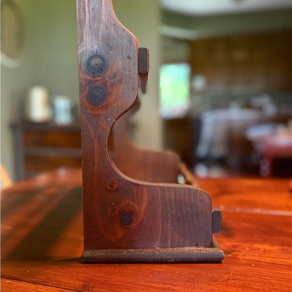 Vintage Wooden Spice/Trinket Holding Rack - Picture 4 of 11